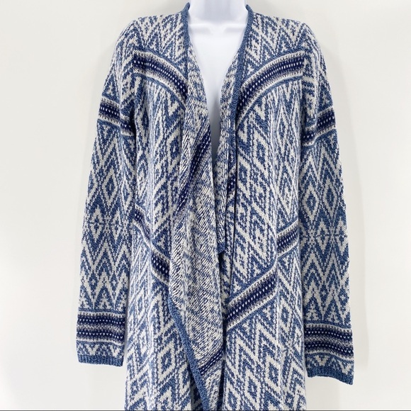 Kaisely Asymmetrical Open Front Cadigan Size M - Picture 10 of 14